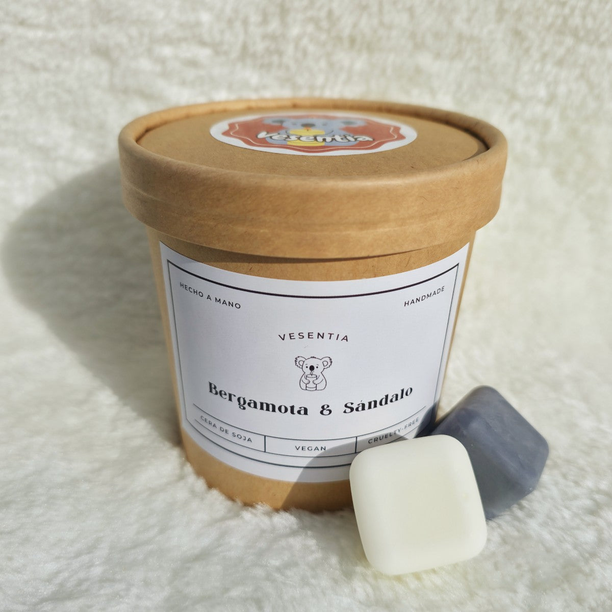 Wax Melts de Bergamota y Sándalo