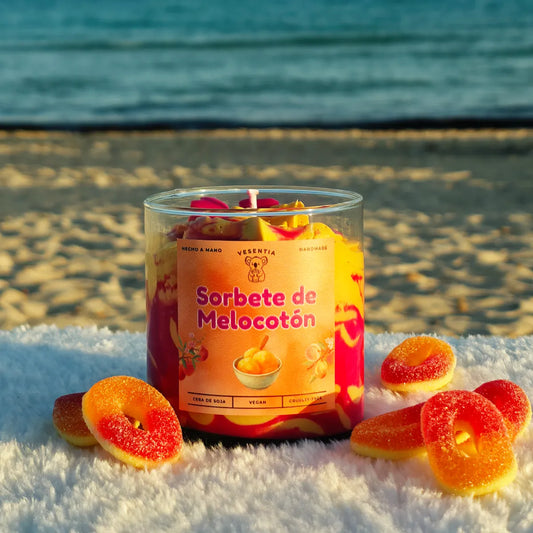 Vela Sorbete de Melocotón