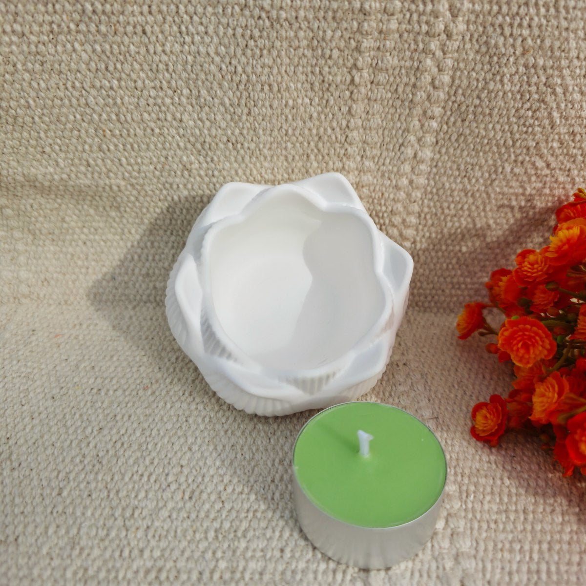 Portavelas Flor de Loto