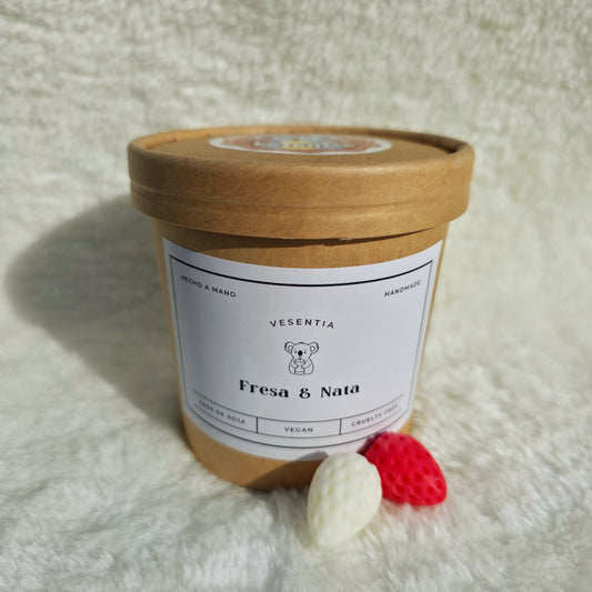 Wax Melts de Fresa y Nata